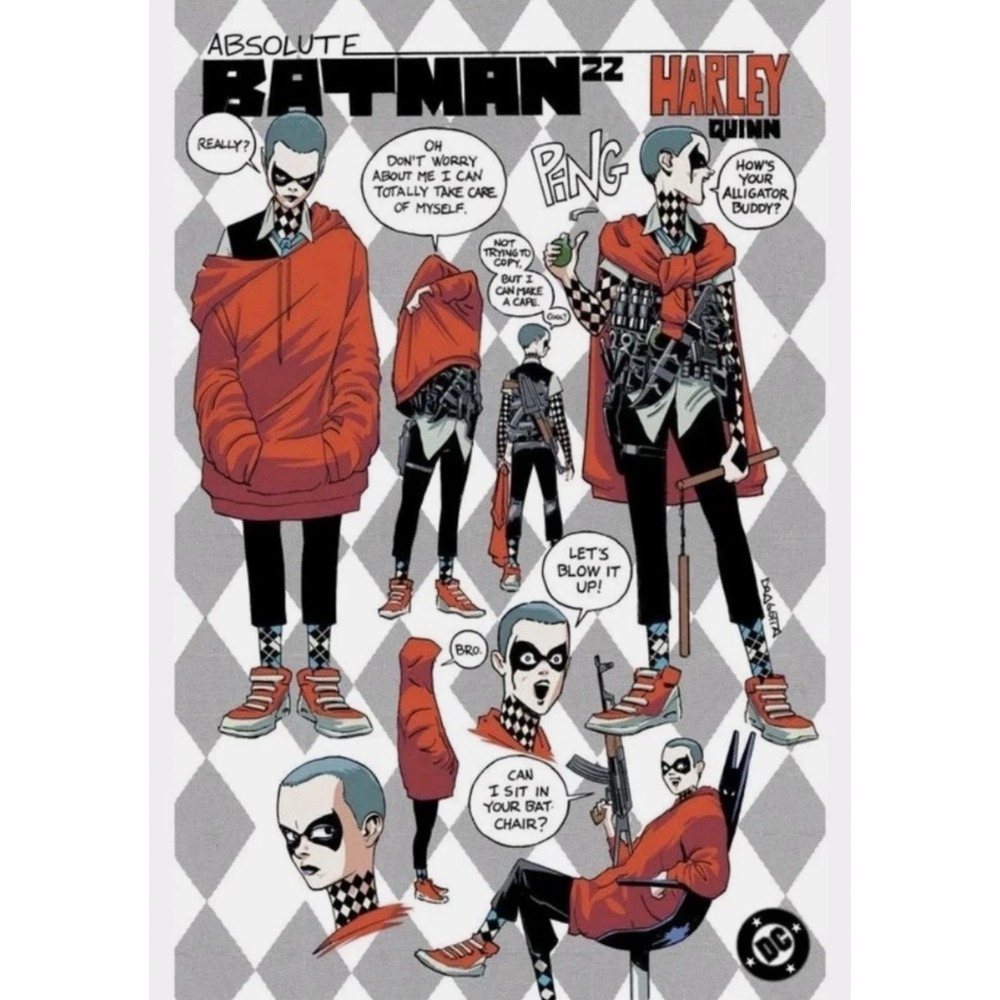 Absolute Batman #22 Felix Comic Art Nick Dragotta Design Exclusive Comic IN HAND